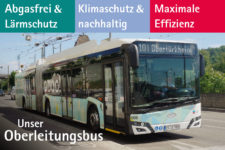 Moderne Oberleitungsbusse für unsere Zukunft!