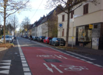 Fahrradstraße endlich sicherer