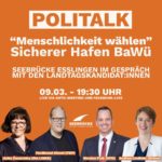 PoliTalk am 09.03.2021 von 19.30- 21.00 Uhr