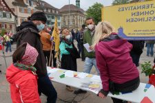 AlWo auf der Kundgebung zum 1. Mai