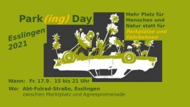 Parking Day am 17.9. – aus Parkraum wird Park Raum