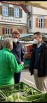 Marktspaziergang mit CDU-Fraktion