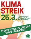 Klimastreik am Fr 25.3.22 15 Uhr Bahnhof Esslingen