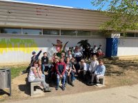 Marienkäfer treffen Holzhäschen und Eulen