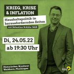 Veranstaltung: Krieg, Krisen und Inflation