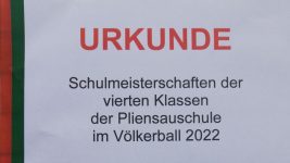 Völkerball an der Pliensauschule