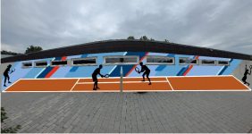 Graffiti- und Tennisworkshop