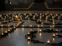 Lichterlabyrinth in der Franziskanerkirche