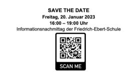 Save the Date – Infotag der Friedrich-Ebert-Schule