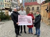 EWB Spendenübergabe beim Vinzenztreff