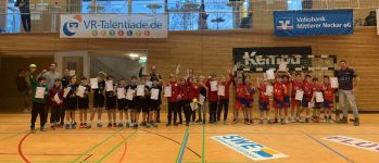 Handball am Berg: VR-Talentiade