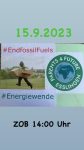 Save the date: Klimastreik 15.9.23 #EndFossilFuels
