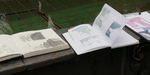 Urban Sketching unter künstlerischer Anleitung