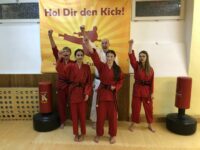 Vier neue Junior-Schwarzgurte im Kenpo-Karate