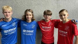 Erfolgreicher Heimspieltag im Jugend-Radball (U17)