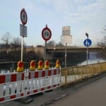 Radweg am Neckar gesperrt – Alternativen fehlen