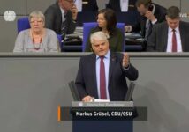 Grübel: Kleinerer Bundestag, Erststimme stärken