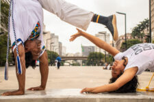 Capoeira im Diakonieladen Esslingen