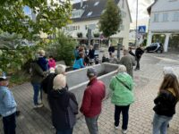 Recyclin’ Beat rockt den eingeweihten Brunnen