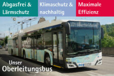 Oberleitungsbusse haben die Nase vorne!