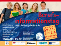 Berufsinformationstag an der Zollberg-Realschule