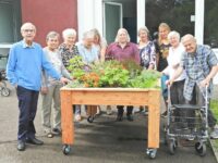 Neues Hochbeet für Miteinander-Füreinander