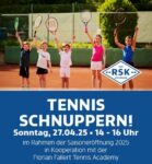 Tennis schnuppern beim TSV RSK Esslingen e.V.!