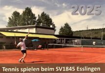 Tennis beim SV 1845 Esslingen – Schnupperangebot