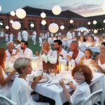 Dîner en blanc. Genießen und Gutes tun.