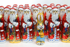 Wenn im Juli Weihnachtsnikoläuse schmelzen