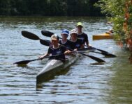 Kanu-Schüler-Regatta auf dem Esslinger Neckar