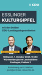 Deuschle lädt zum “Esslinger Kulturgipfel”