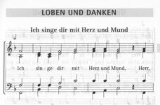 Ich singe dir mit Herz und Mund