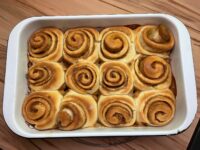 Zimtschnecken, die nach Zuhause duften