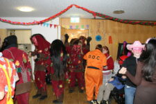 Faschingsfeier im Wohnhaus der Diakonie Stetten