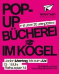Neustart eröffnet Pop-Up Bücherei im Kögel