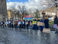 Mahnwachen von !Aufstehen! in der Esslingen