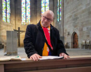 Themenspaziergang im Münster St. Paul