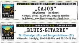 Neue Workshops im April bei Blues in Town e.V.