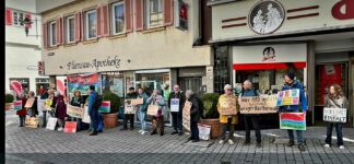 Letzte Mahnwache vor der Landtagswahl