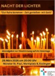 Nacht der Lichter im Münster St. Paul