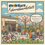 Kunterbunte Fahrradwerkstatt und Posaunenkonzert