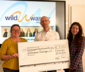 TestGilde spendet 3.350 EUR an Wildwasser