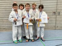 U11 Judoka holen Goldmedaillen