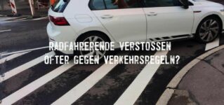 Stimmt nicht: Radfahrer*innen weniger gesetzestreu