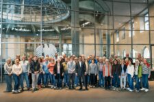 Esslinger Besuchergruppe im Berliner Reichstag