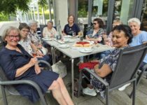 Dank an die Damen vom Strickcafé