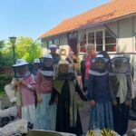 Besuch in der Imkerei am vergangenen Samstag