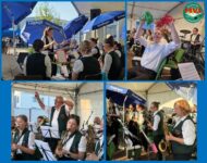 Heiße Stimmung und gute Laune …