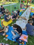 Inklusives Picknick im Merkelpark